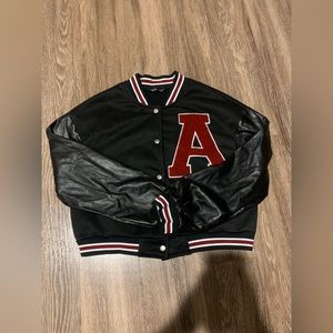 Black leather jacket!